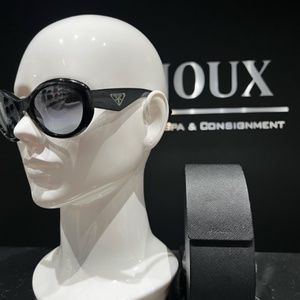 Prada SPR 30P Black Sunglasses